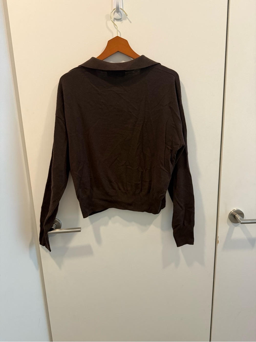 The Frankie shop brown polo sweater size XS - Picture 6 of 6